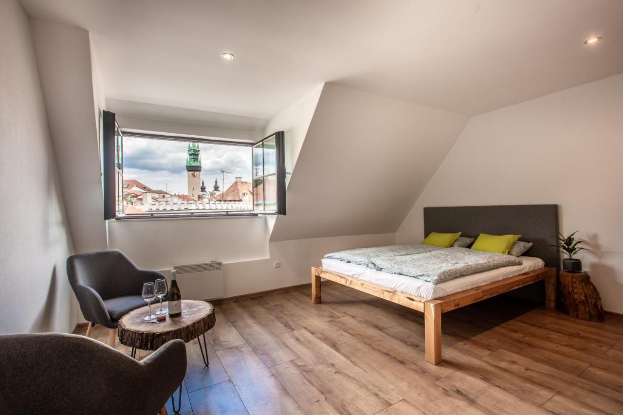 Apartmany Na Mikulasskem Namesti ズノイモ エクステリア 写真